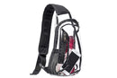 Clear Sling Bag PVC Crossbody Bag for Stadium Events Concerts and Hiking