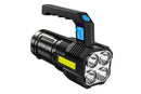 LED Flashlight Rechargeable Portable Light for Outdoor Camping Hiking Super Brightest Flashlights Emergency Flashlight