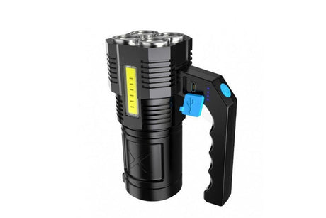 LED Flashlight Rechargeable Portable Light for Outdoor Camping Hiking Super Brightest Flashlights Emergency Flashlight