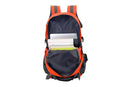 Water-resistant Hiking Backpack Travel Camping Nylon Outdoor Bag for Men and Women -Orange