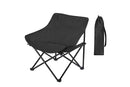 Compact Folding Chair Portable Camping Chair for Outdoor Activities - Black