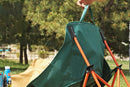 Compact Folding Chair Portable Camping Chair for Outdoor Activities - Green
