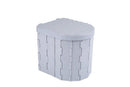 Portable Camping Toilet Folding Toilet for Adults with Lid -Gray