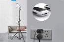 Portable LED Camping Lantern with Adjustable Height Tripod for Outdoor