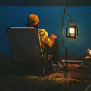 Solar Camping Lantern with USB Charging Portable Outdoor Light (Warm White)