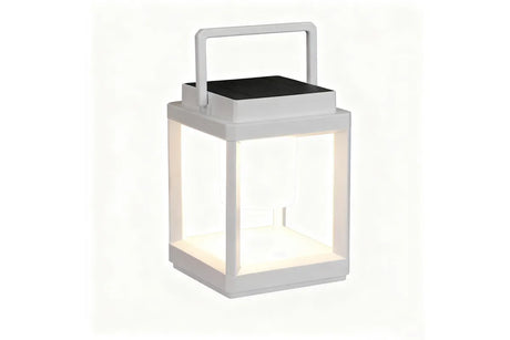 Solar Camping Lantern with USB Charging Portable Outdoor Light (Warm White)