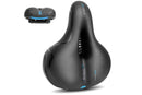 Air Cushion Shock Absorbing Mountain Bike Saddle Seat - Blue