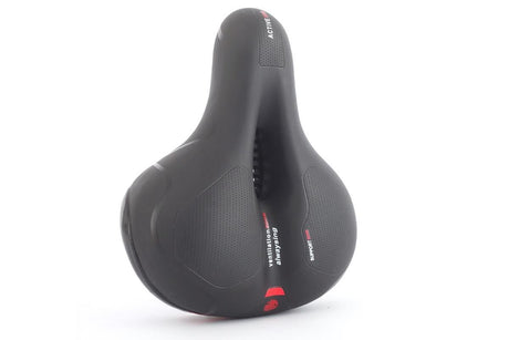 Air Cushion Shock Absorbing Mountain Bike Saddle Seat - Red