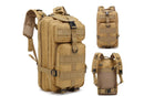 30L Military Backpack Tactical Hiking Camping Bag Rucksack for Outdoor Trek Travel -Khaki
