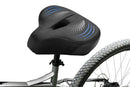 Noseless Bike Seat Cushion for Men & Women Comfortable Saddle for Peloton Bikes Exercise Bikes Electric Bikes Cruiser Bikes - Balck&Blue