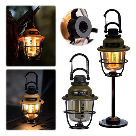 Outdoor portable camping light, tent light, multi-functional emergency light, ambient light