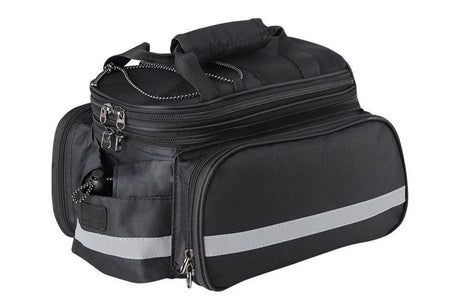Bicycle Rear Chair Bag Bike Rack Bag Cycle Luggage Carrier Trunk Bag with Rain Cover