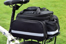 Bicycle Rear Chair Bag Bike Rack Bag Cycle Luggage Carrier Trunk Bag with Rain Cover