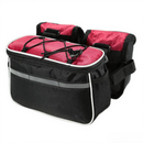 Detachable Bicycle Front Frame Tube Crossbody Storage Bag Black