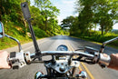 Bike Motorcycle Handlebar Camera Mount with Extendable Pole for GoPro Insta360 X3 Action Cameras