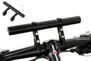 20cm Aluminum Alloy Bicycle Handlebar Extender Mount - Black