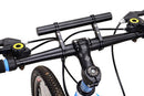 20cm Aluminum Alloy Bicycle Handlebar Extender Mount - Black