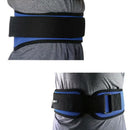 Weightlifting Belt for Men and Women Blue Adjustable Gym Training Powerlifting Back Support Belt Blue XL