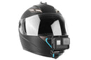 Motorcycle Helmet Chin Mount for Action Camera Quick Release Shockproof - Blue