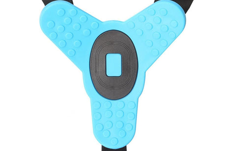 Motorcycle Helmet Chin Mount for Action Camera Quick Release Shockproof - Blue