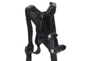 Motorcycle Helmet Chin Mount for Action Camera Quick Release Shockproof - Black