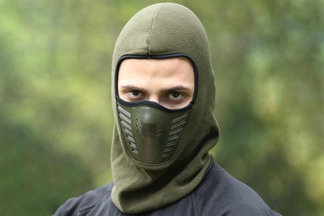 Motorcycle Mask Thermal Face Mask Balaclava Ski Mask -Army Green