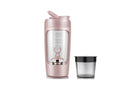 Electric Shaker Bottle Protein Shaker Bottle Protein Mixer for Perfect Creamy Shake Rechargeable Blender Bottle -Pink