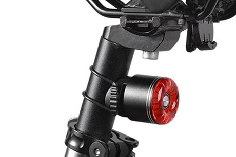 Bike Smart Taillight Auto Brake Sensing Rear Light Warning Saddle Light