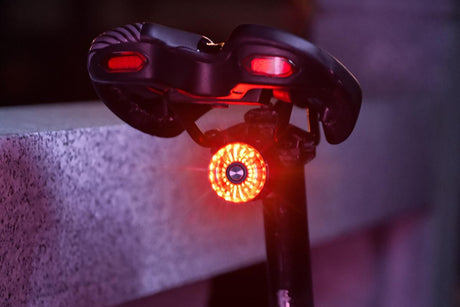 Bike Smart Taillight Auto Brake Sensing Rear Light Warning Saddle Light