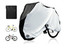 210D Waterproof Bike Cover with Lock Hole for Outdoor Storage - L