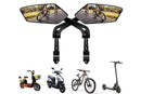 Mountain Bike Rearview Mirror Adjustable Rotatable Handlebar Bicycle Mirror