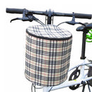 Detachable Bike Bicycle Front Basket(Beige)