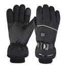 4000ma lithium battery heated gloves, three-speed temperature control, suitable for winter warm riding, skiing and motorcycle