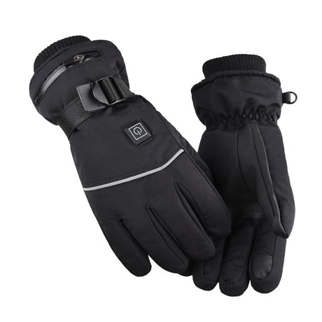 4000ma lithium battery heated gloves, three-speed temperature control, suitable for winter warm riding, skiing and motorcycle