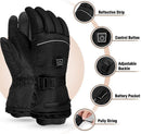 4000ma lithium battery heated gloves, three-speed temperature control, suitable for winter warm riding, skiing and motorcycle