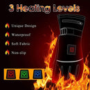 4000ma lithium battery heated gloves, three-speed temperature control, suitable for winter warm riding, skiing and motorcycle