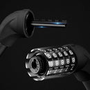 5-Digit Combination Password Lock Bicycle Combination Cable Lock Steel Cable Lock Chain Portable