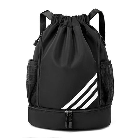 Large Capacity Sports Drawstring Backpack, Multifunctional Outdoor Training Gym Bag for Basketball Football Swimming Travel