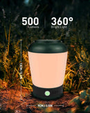 LED Camping Light, Rechargeable Camping Light for Tent with 6 Lighting Modes Waterproof for Camping Hiking