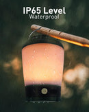 LED Camping Light, Rechargeable Camping Light for Tent with 6 Lighting Modes Waterproof for Camping Hiking