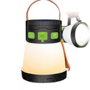 LED Solar Camping Light, 1500 Lumen Portable Flashlight, USB Rechargeable with 7 Lighting Modes & 7500mAh Battery, Outdoor Travel Camping Lantern