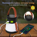 LED Solar Camping Light, 1500 Lumen Portable Flashlight, USB Rechargeable with 7 Lighting Modes & 7500mAh Battery, Outdoor Travel Camping Lantern