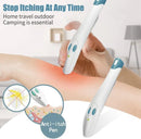 Portable Insect Bite Relief Itch Stopping Device ,Physical Therapy Pen For Mosquito Bug Bites Soothing Treatment Tool Without Chemicals（2-pack）