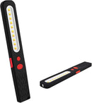 Rechargeable LED Work Light, Dual Color Combo Light 2 in 1 Inspection Light and 3W COB LED Torch Lam