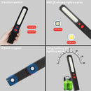 Rechargeable LED Work Light, Dual Color Combo Light 2 in 1 Inspection Light and 3W COB LED Torch Lam