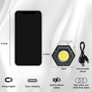Rechargeable Torch, 800 Lumens Mini Torch Keychain, 4 Lighting Modes Portable Torch
