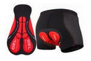 Silicone Gel Padded Cycling Underwear for Mountain Road - L