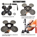 Arm Wrestling Trainer Arm Wrestling Table 4 Suction Pad Style Used for Arm And Hand Muscle Strength Wrestling Training(35-40LB)