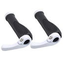 Bike Handlebar Grips Comfortable Rubber Handle gloves Aluminum Lock-on Bike
