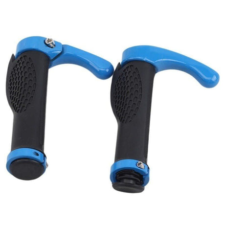Bike Handlebar Grips Comfortable Rubber Handle gloves Aluminum Lock-on Bike